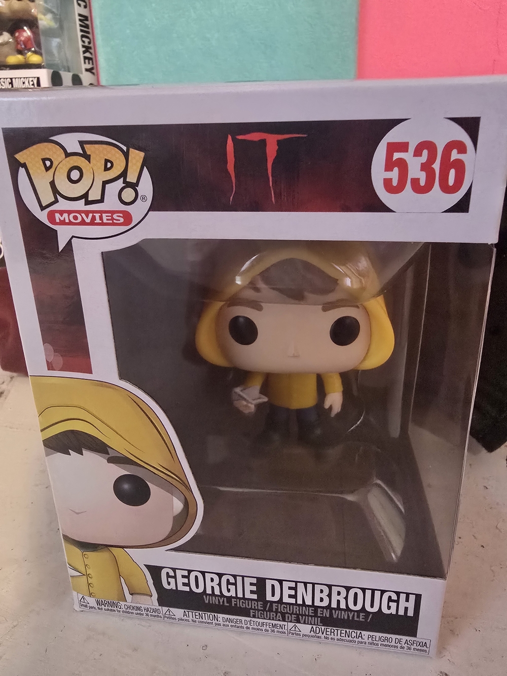 Funko Pop! Movies IT Georgie Denbrough Horror Collection NIB